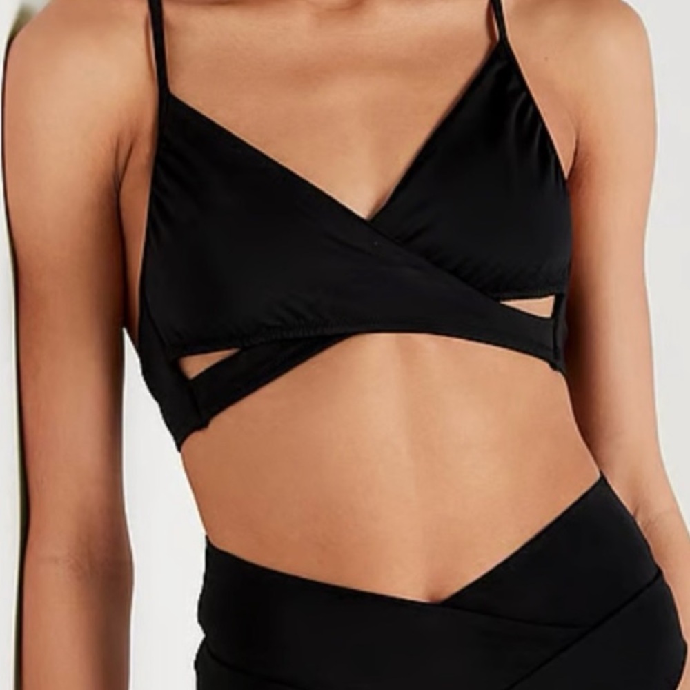 Victoria’s secret Pink wrap swim top